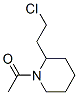 Ethanone, 1-[2-(2-chloroethyl)-1-piperidinyl]- Structure,134277-62-6Structure