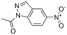 1-Acetyl-5-nitroindazole Structure,13436-55-0Structure