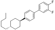 3,4-Difluoro-4-(4-pentylcyclohexyl)biphenyl Structure,134412-17-2Structure