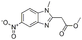 Methyl 2-(1-methyl-5-nitro-1h-benzo[d]imidazol-2-yl)acetate Structure,134426-33-8Structure