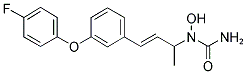 N-[3-[3-(4-fluorophenoxy)phenyl]-1-methyl-2-propen-1-yl]-n-hydroxy-urea Structure,134470-38-5Structure