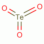 三氧化碲結構式_13451-18-8結構式