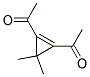 Ethanone, 1,1-(3,3-dimethyl-1-cyclopropene-1,2-diyl)bis-(9ci) Structure,134516-72-6Structure