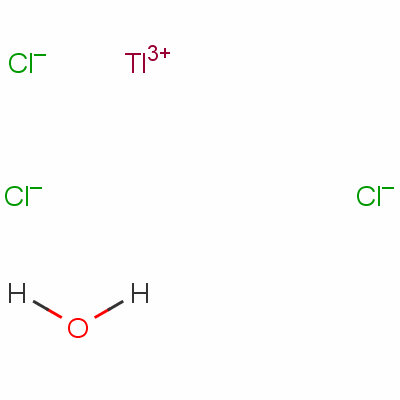 Thallium(iii) chloride Structure,13453-33-3Structure