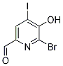 6-Bromo-5-hydroxy-4-iodopicolinaldehyde Structure,1346447-15-1Structure