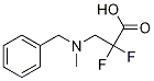 3-[Benzyl(methyl)amino]-2,2-difluoropropanoic acid Structure,1346597-49-6Structure