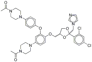 N-acetylpiperazine-n’-(4-phenol) ketoconazole Structure,1346598-39-7Structure