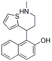 1-(3-(Methylamino)-1-(thiophen-2-yl)propyl)naphthalen-2-ol Structure,1346599-09-4Structure