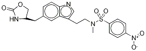 N-(4-Nitrobenzenesulfonyl) N-Desmethyl Zolmitriptan Structure,1346602-02-5Structure