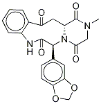 他達(dá)拉非氧代內(nèi)酰胺結(jié)構(gòu)式_1346605-38-6結(jié)構(gòu)式