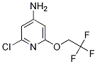 2-Chloro-6-(2,2,2-trifluoroethoxy)pyridin-4-amine Structure,1346809-43-5Structure