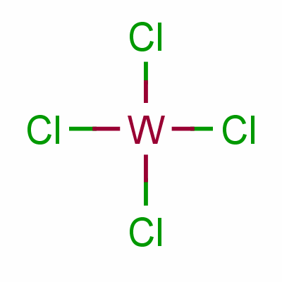 Tungsten(iv) chloride Structure,13470-13-8Structure