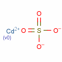 Cadmium sulfate, hydrate. Structure,13477-20-8Structure