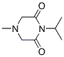 2,6-Piperazinedione,1-isopropyl-4-methyl-(8ci) Structure,13480-20-1Structure