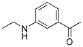 Ethanone, 1-[3-(ethylamino)phenyl]-(9ci) Structure,134812-13-8Structure