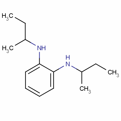 1,2-Benzenediamine, n,n-bis(1-methylpropyl)- Structure,13482-10-5Structure