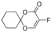 3-氟-1,5-二氧雜螺[5.5]十一碳-3-烯-2-酮結(jié)構(gòu)式_134878-53-8結(jié)構(gòu)式