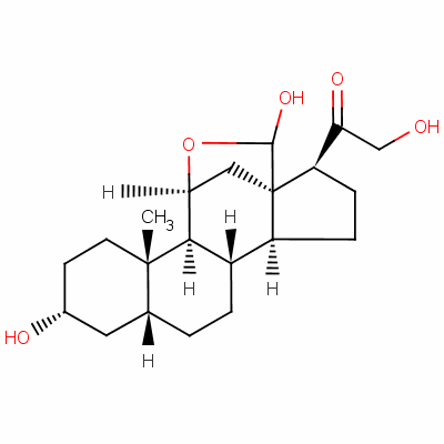 3α,5β-tetrahydroaldosterone Structure,13489-75-3Structure