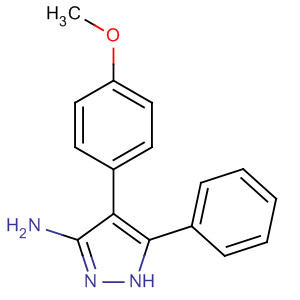 4-(4-Methoxyphenyl)-5-phenyl-1h-pyrazol-3-amine Structure,135085-15-3Structure