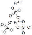 Praseodymium(III) sulfate octahydrate Structure,13510-41-3Structure