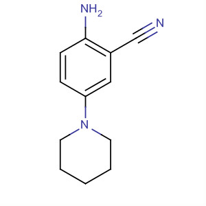 2-Amino-5-(piperidin-1-yl)benzonitrile Structure,13514-93-7Structure