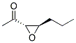 Ethanone, 1-(3-propyloxiranyl)-, trans-(9ci) Structure,135185-94-3Structure
