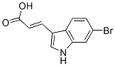 (E)-3-(6-溴-1H-吲哚-3-基)丙烯酸結(jié)構(gòu)式_135250-41-8結(jié)構(gòu)式