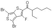 1-(4,6-Dibromo-3-fluorothieno[3,4-b]thiophen-2-yl)-2ethylhexan-1-one Structure,1352743-83-9Structure