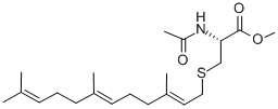 N-Acetyl-S-farnesyl-L-cysteine-methyl ester Structure,135304-08-4Structure