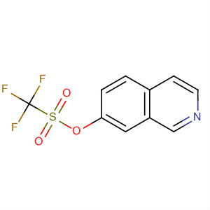 7-[(Trifluoromethyl)sulfonyl]oxyisoquinoline Structure,135361-30-7Structure