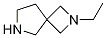 2-Ethyl-2,6-diazaspiro[3.4]octane Structure,135380-41-5Structure