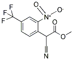 Methyl 2-cyano-2-[2-nitro-4-(trifluoromethyl)phenyl]acetate Structure,13544-05-3Structure