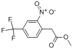 Methyl (2-nitro-4-trifluoromethylphenyl)acetate Structure,13544-07-5Structure