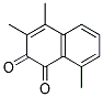 1,2-Naphthalenedione, 3,4,8-trimethyl-(9ci) Structure,135467-67-3Structure