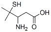 Pentanoic acid, 3-amino-4-mercapto-4-methyl- Structure,135498-74-7Structure