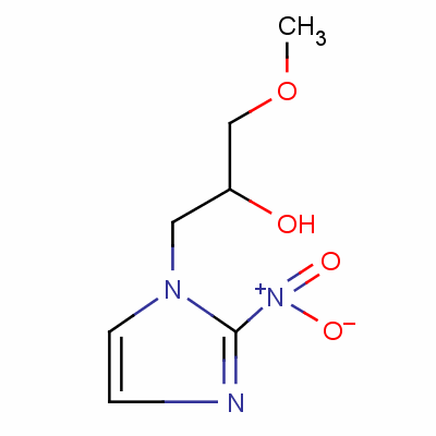 米索硝唑結構式_13551-87-6結構式