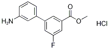 Methyl3-amino-5-fluoro-[1,1-biphenyl]-3-carboxylatehydrochloride Structure,1355247-48-1Structure