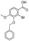 2-Bromo-3-benzyloxy-4-methoxybenzoic acid Structure,135586-17-3Structure