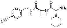 1-((2R)-2-amino-2-cyclohexylacetyl)-n-(4’-cyanobenzyl)-2-l-azetidinecarboxamide Structure,1356010-93-9Structure