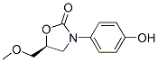 (S)-3-(4-羥基苯基)-5-(甲氧基甲基)-2-噁唑烷酮結(jié)構(gòu)式_135605-66-2結(jié)構(gòu)式