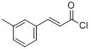 (E)-3-間甲苯丙烯酰氯結構式_13565-04-3結構式