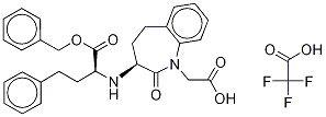 Benazeprilat benzyl ester analogue, trifluoroacetic acid salt Structure,1356578-34-1Structure