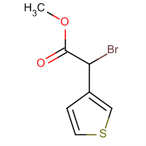 Methyl 2-bromo-2-(thiophen-3-yl)acetate Structure,135660-91-2Structure