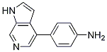 4-(1H-pyrrolo[2,3-c]pyridin-4-yl)aniline Structure,1357094-59-7Structure