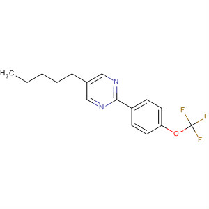 5-Pentyl-2-[4-(trifluoromethoxy)phenyl]pyrimidine Structure,135734-63-3Structure