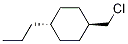 Trans-1-(chloromethyl)-4-propyl-cyclohexane Structure,135807-96-4Structure