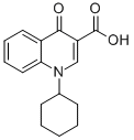 1-Cyclohexyl-4-oxo-1,4-dihydroquinoline-3-carboxylic acid Structure,135906-00-2Structure