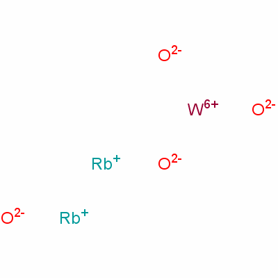 Rubidium tungstate Structure,13597-52-9Structure