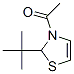 Thiazole, 3-acetyl-2-(1,1-dimethylethyl)-2,3-dihydro- (9ci) Structure,135984-44-0Structure