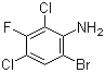 6-Bromo-2,4-dichloro-3-fluoroaniline Structure,1360438-57-8Structure